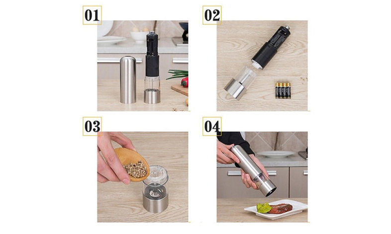 Kitchen Tool Stainless Steel Electric Grinder