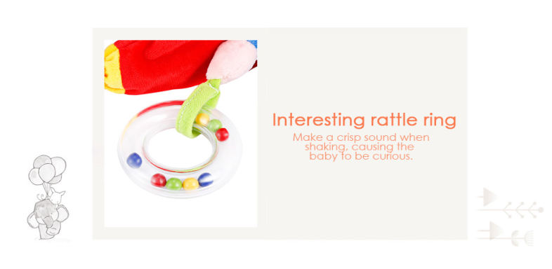 Baby Crib Animal Rattle Plush Toy Stroller Pendant Hanging Bed Bell Baby Crib Animal Rattle Plush Toy Stroller Pendant Hanging Bed Bell