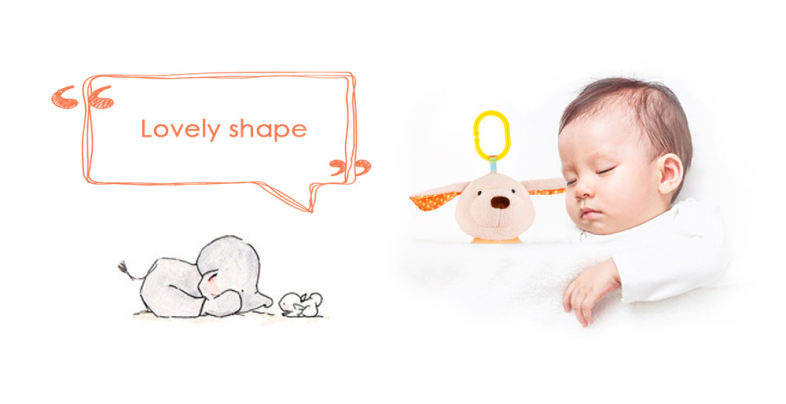 Baby Crib Animal Rattle Plush Toy Stroller Hanging Bed Bell Baby Crib Animal Rattle Plush Toy Stroller Hanging Bed Bell