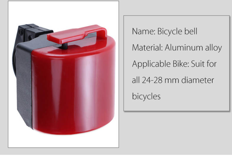 Colorful Waterproof Bicycle Bike Cycling 90dB Electric Handle Bell