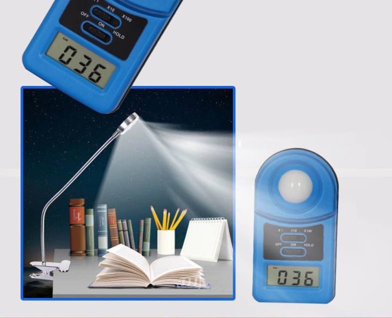 WHDZ LX1010A Digital Light Meter Inspection Illuminometer Measuring Instrument