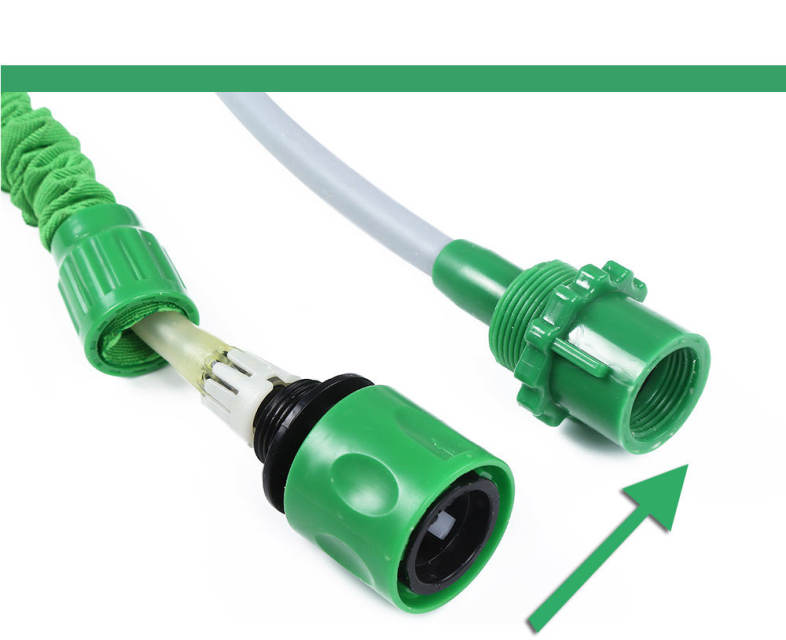 Expandable Garden Hose Water Pipe with 8 Modes Spray Gun