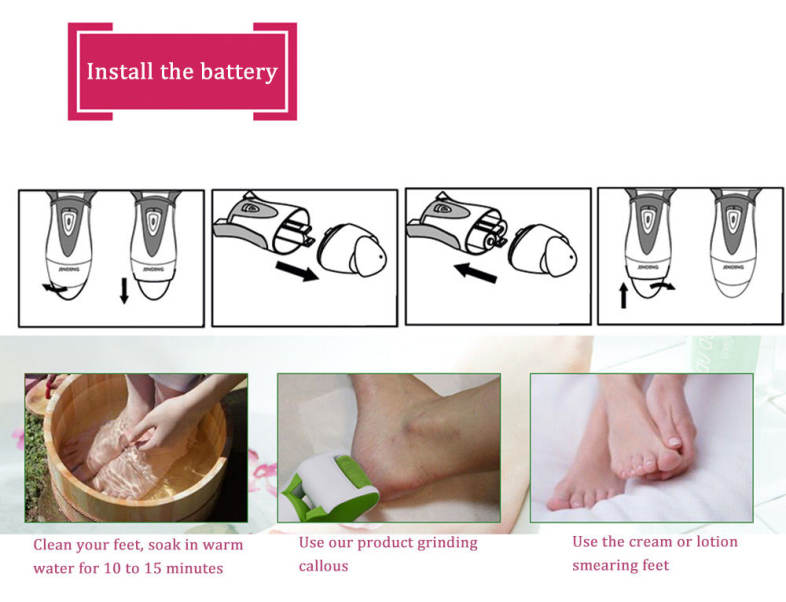 JINDING JD - 505 Electric Foot Callous Remove Machine