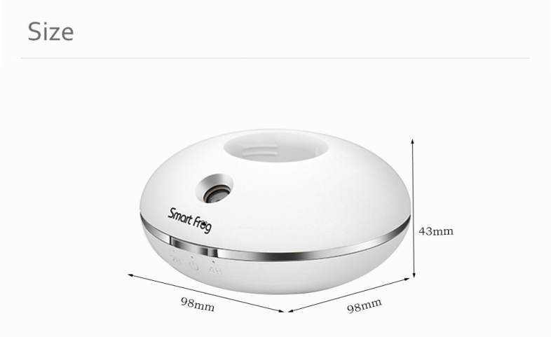Smart Frog Ultrasonic Portable Travel Humidifying Device Cool Mist Mini Humidifier