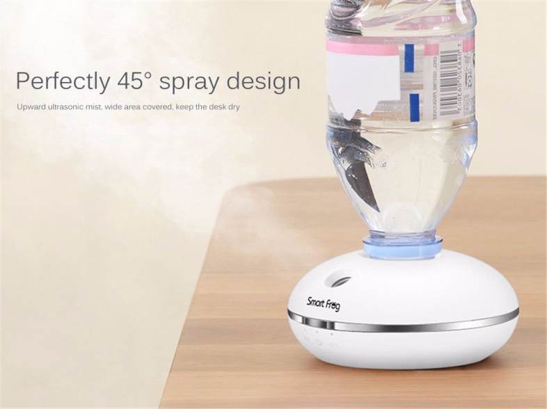 Smart Frog Ultrasonic Portable Travel Humidifying Device Cool Mist Mini Humidifier