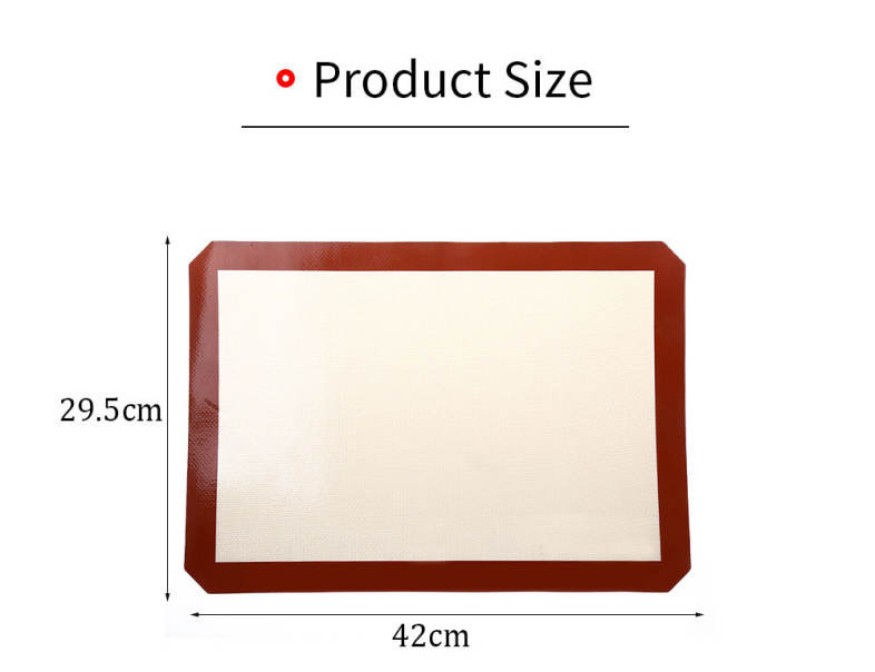 Folding Silicone Baking Cake Dough Fondant Rolling Kneading Mat