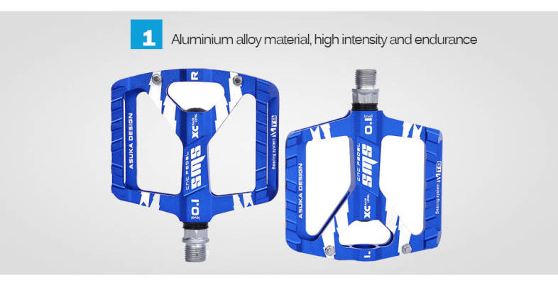 SHANMASHI Paired DU Bearing Outdoor Cycling Road Mountain Bicycle Pedal