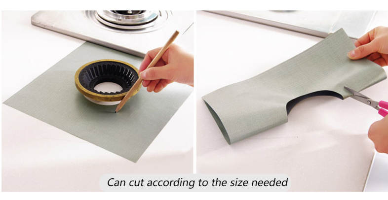  Reusable Anti-oil Gas Stove Protector Burner Cover