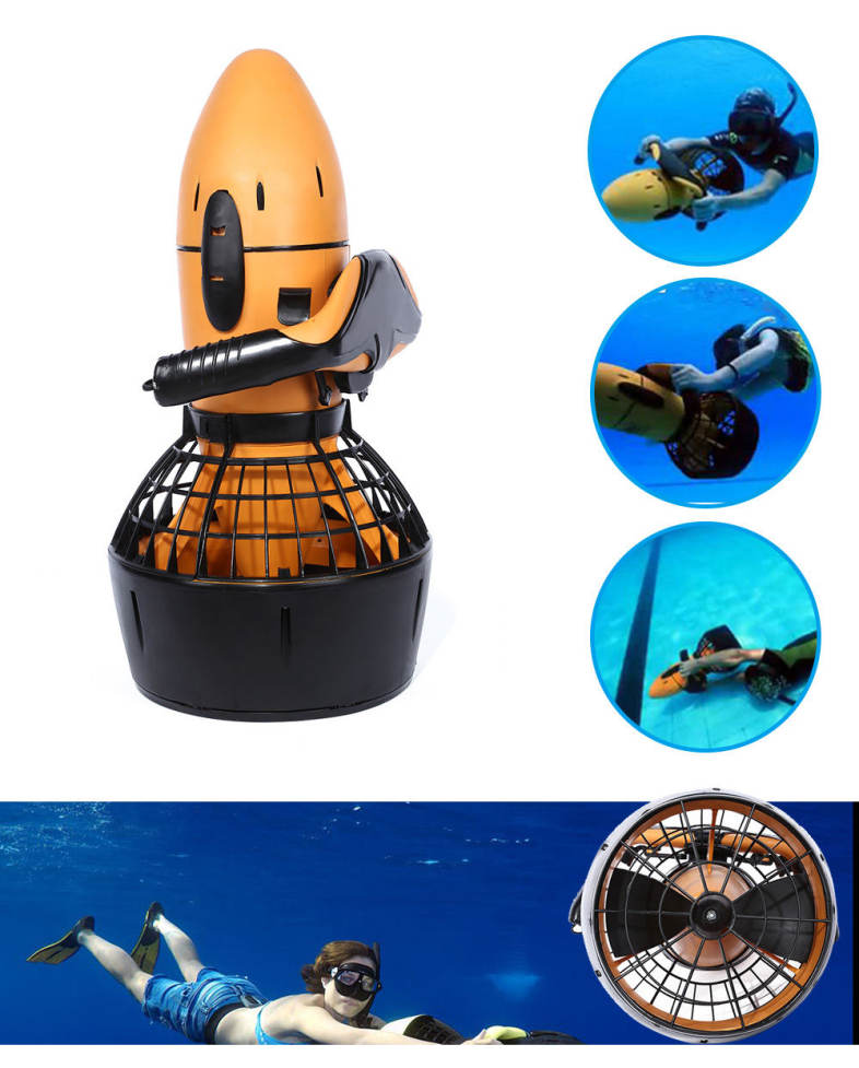 Electric Underwater Propeller Sea Scooter (GINGER) EU PLUG - Interiorbot