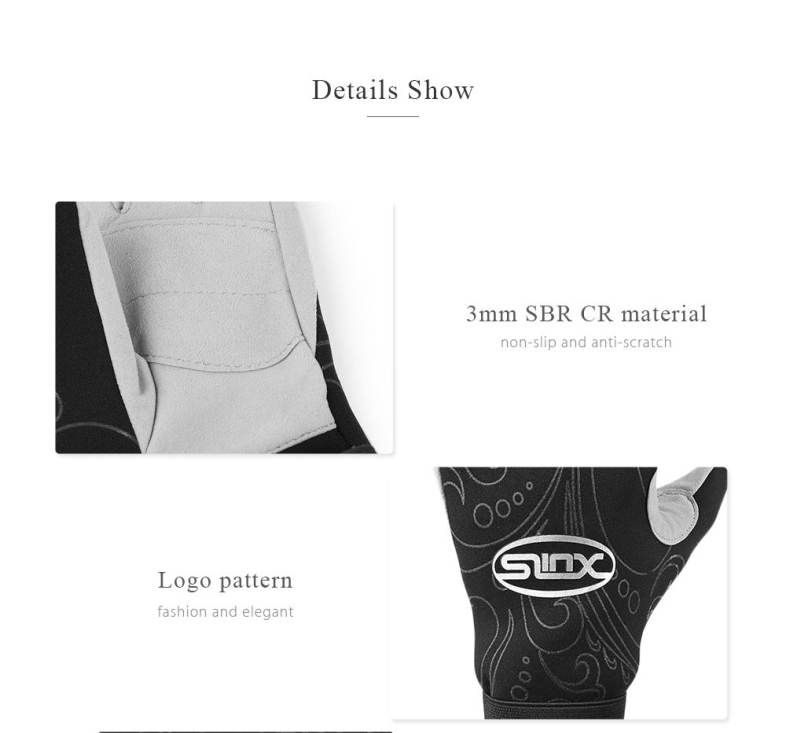 Slinx Paired 3MM Warmth Anti-scratch Diving Glove Snorkeling Equipment