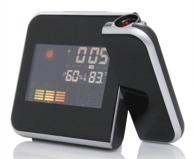 Digital Color Screen Projection Alarm Clock