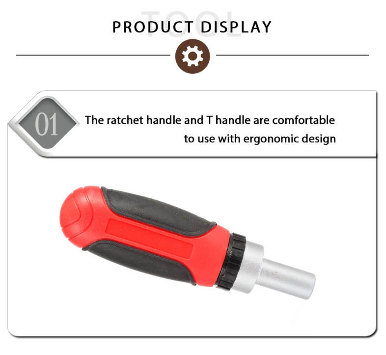 30pcs Multi-purpose Ratchet Handle Screwdriver Socket Combination Repair Tool