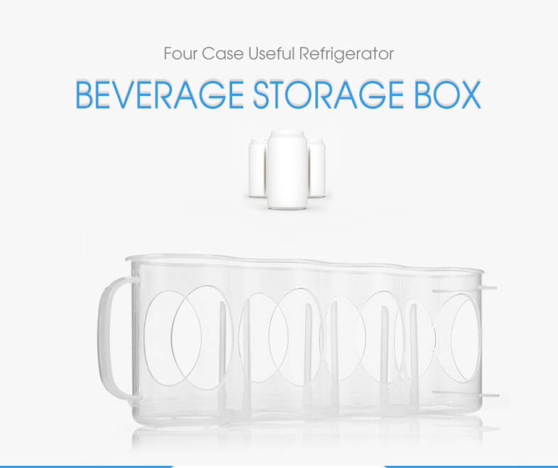 Four Case Useful Refrigerator Storage Box