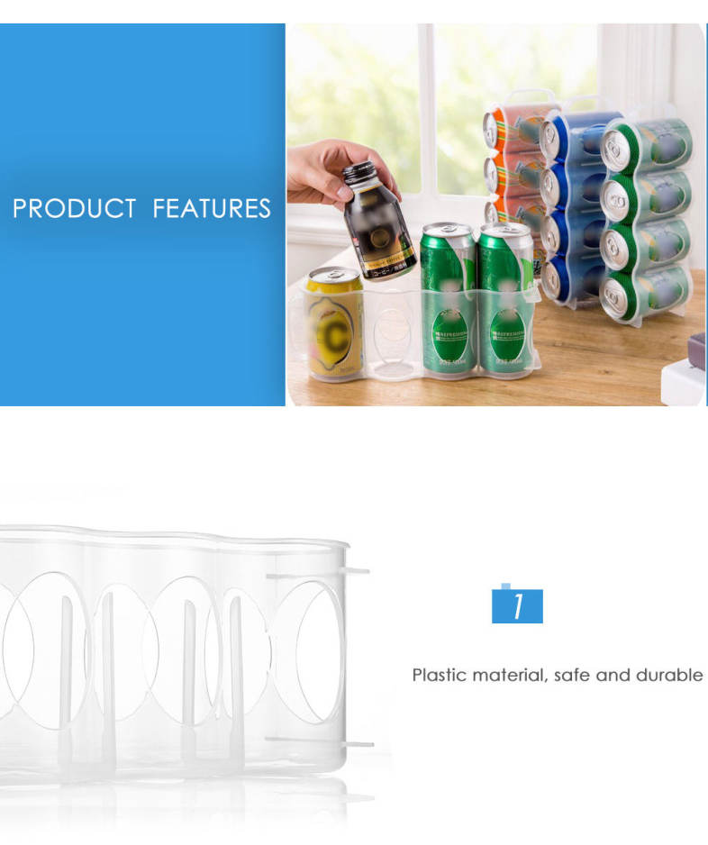 Four Case Useful Refrigerator Storage Box
