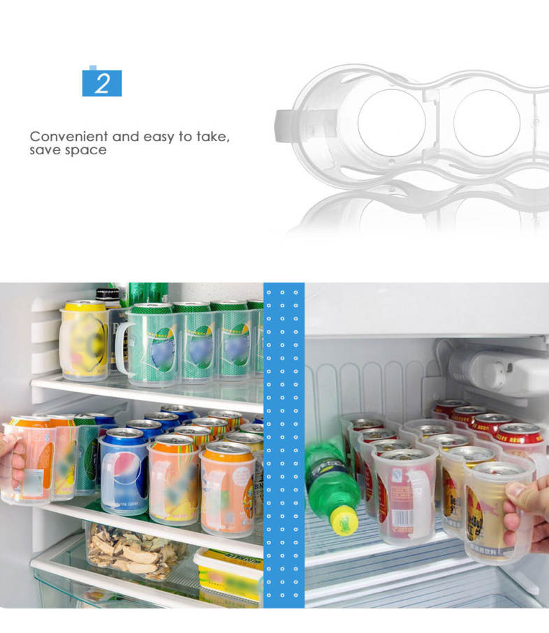 Four Case Useful Refrigerator Storage Box