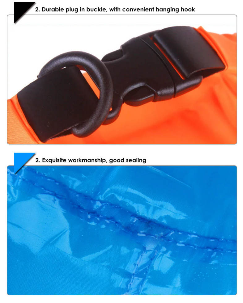 Outdoor Hiking Rafting Swimming Waterproof Bag