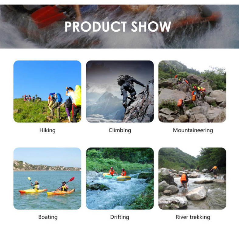 Outdoor Hiking Rafting Swimming Waterproof Bag