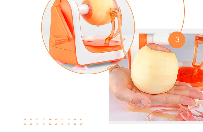 Fruits Apple Peeler Stainless Blade Peeled Tool
