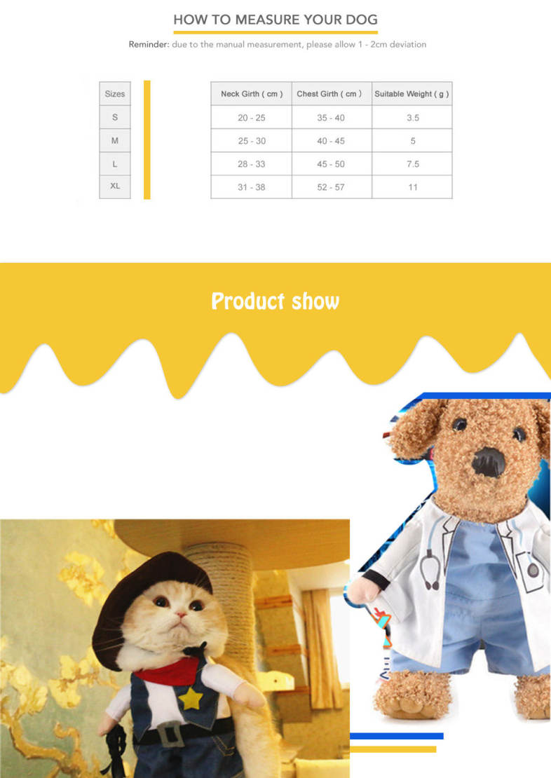 Pet Dog Cat Halloween Costume Clothes