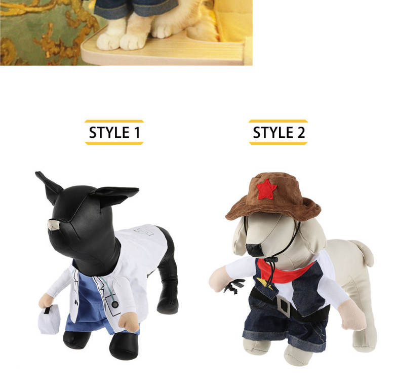 Pet Dog Cat Halloween Costume Clothes