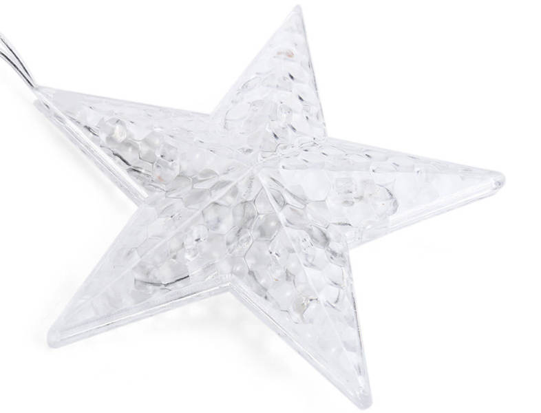 12 LEDs Star Shape String Light Holiday Party Wedding Decoration Lamp
