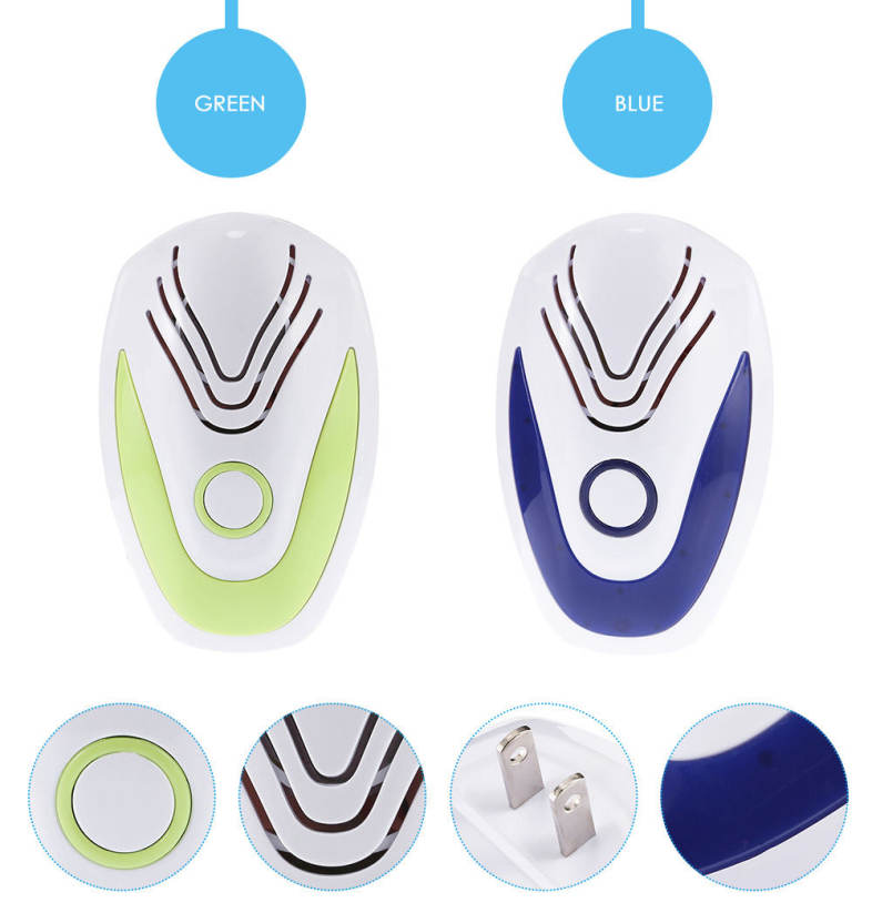 Multi-function Electronic Plug Ultrasonic Pest Control Repeller