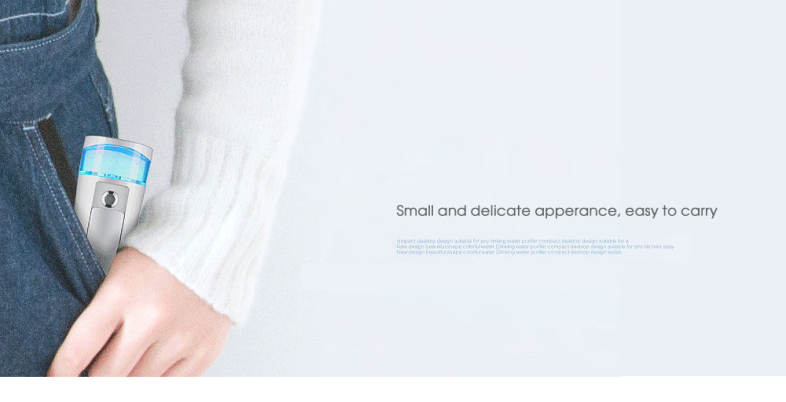 Mini Handy Ultrasonic Nano Mist Facial Sprayer