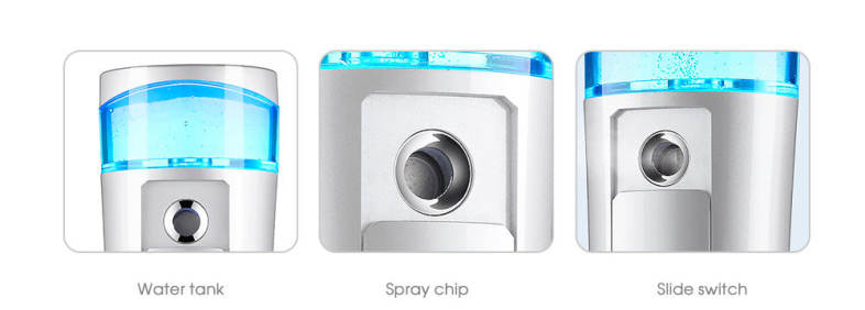 Mini Handy Ultrasonic Nano Mist Facial Sprayer