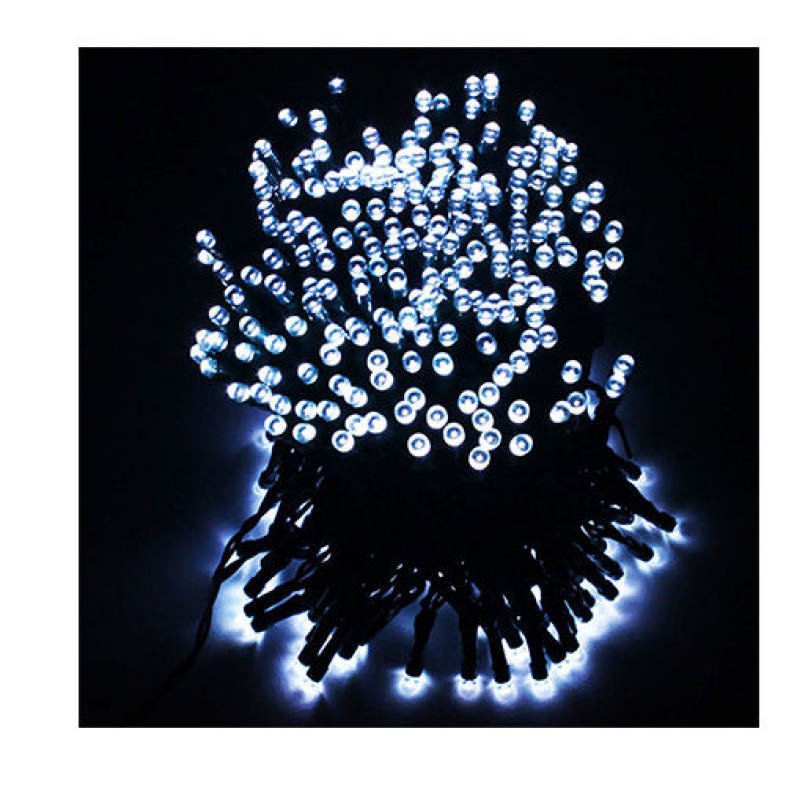 Solar Powered 12M 100 LEDs Light Strip Lighting Chains for Christmas Hallowmas