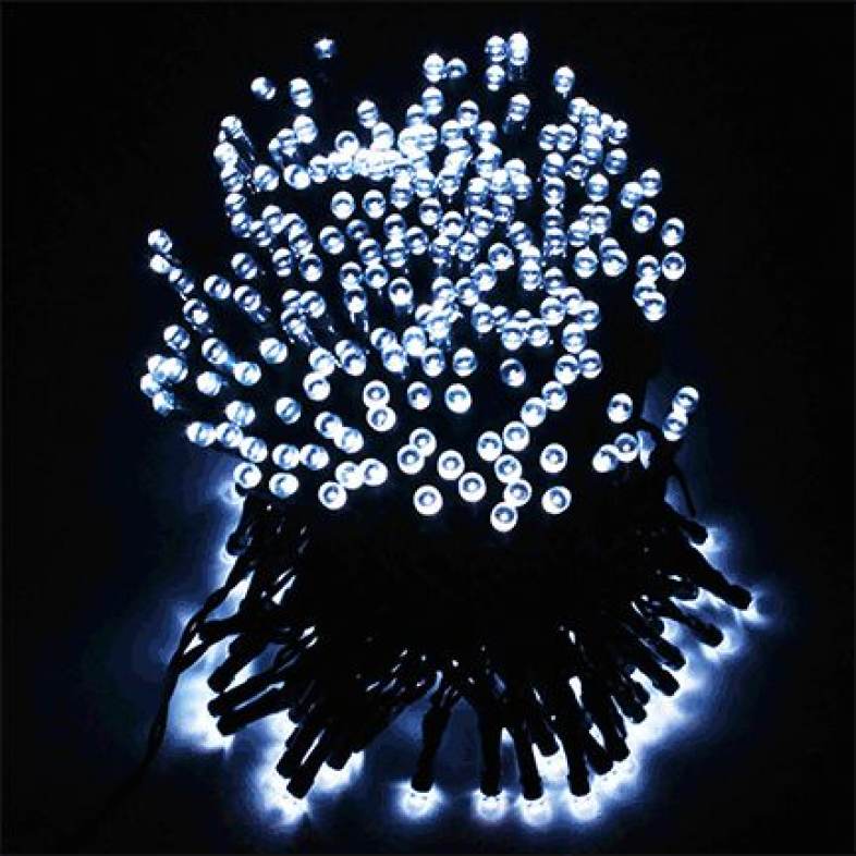 Solar Powered 12M 100 LEDs Light Strip Lighting Chains for Christmas Hallowmas