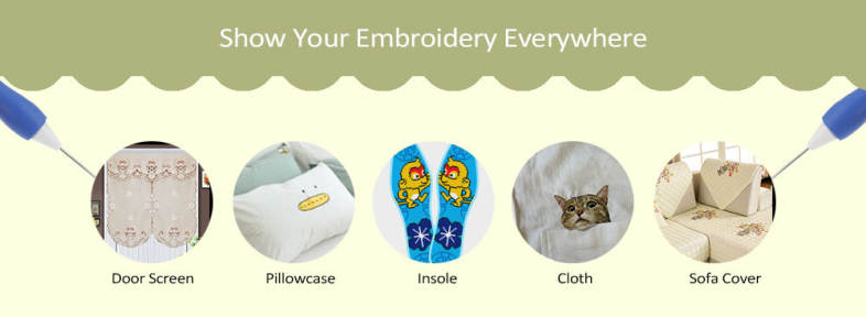 Sewing Embroidery Stitching Punch Needle Kits