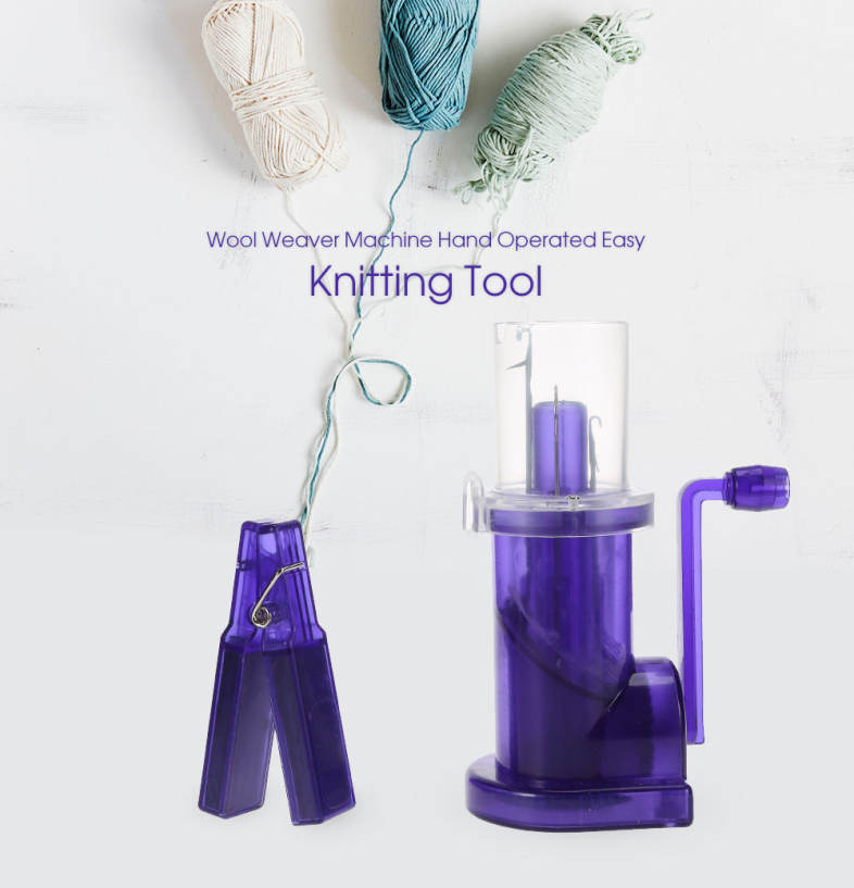 Wool Weaver Machine Hand Operated Easy Knitting Tool