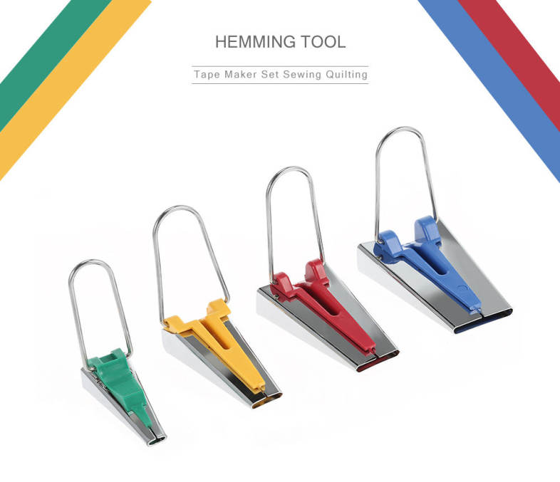 Fabric Bias Tape Maker Binding Tool Set