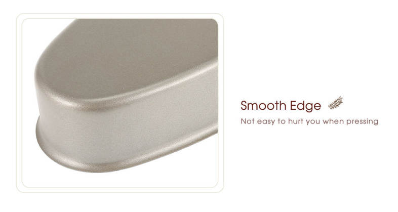 Oval Shape Carbon Steel Cheese Cake Mold Baking Tool