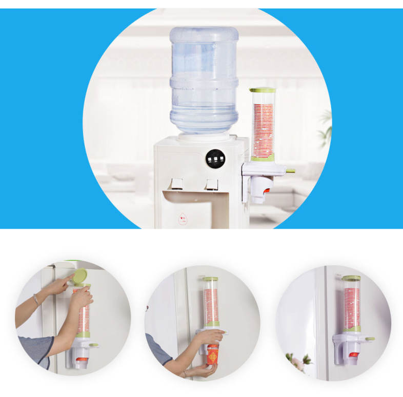 Automatic Paper Cup Storage Rack for Water Cooler