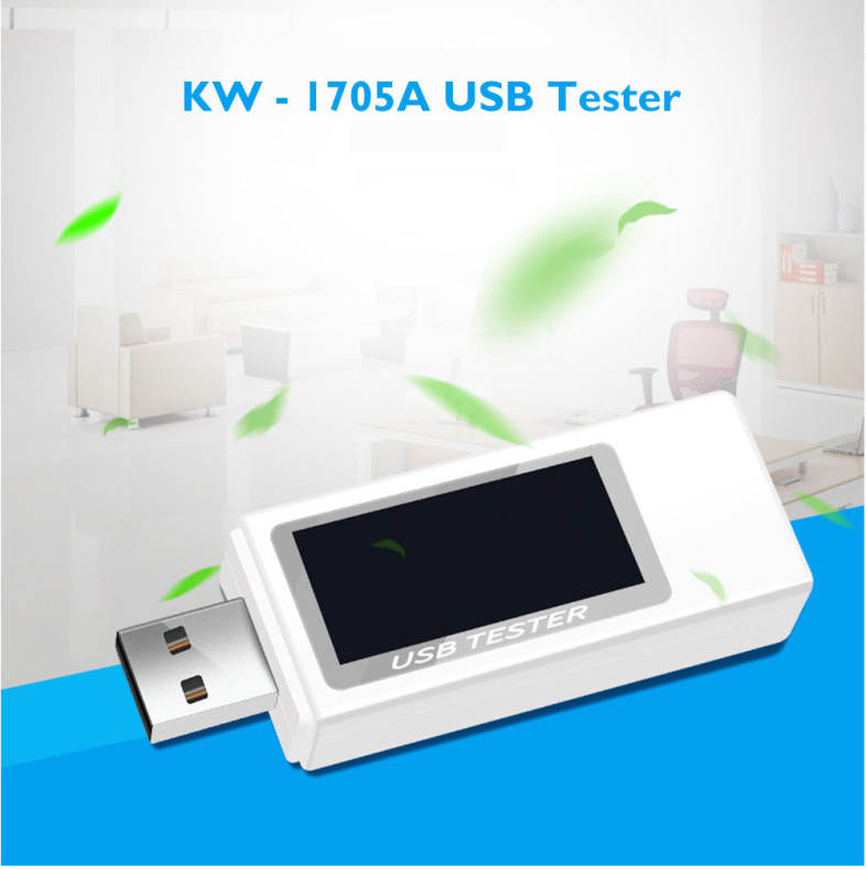 KW - 1705A USB Charging Detector Voltage Current Meter Capacity Tester