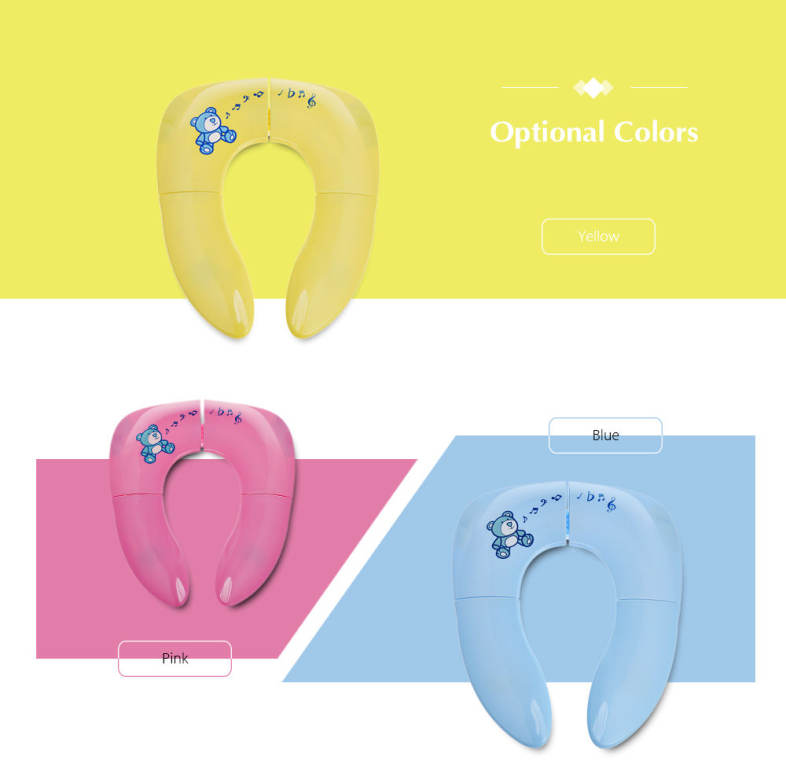 Portable Folding Children Baby Toilet Seat Potty Chair Pad Cushion