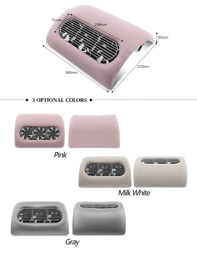 Nail Dust Suction Manicure Machine Cleaner Beauty Equipment