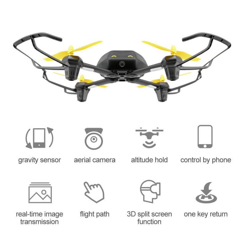 FPV RC Drone RTF with WiFi Camera / Altitude Hold / Headless Mode 