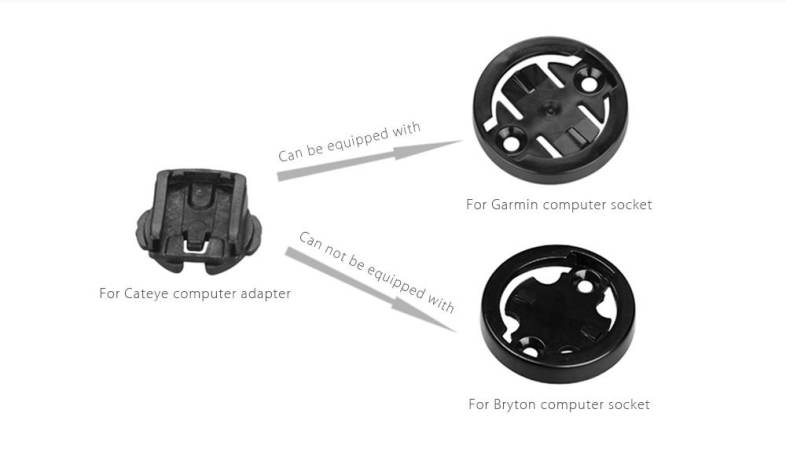GUB Bike GoPro Camera Adapter for Aluminum Alloy Computer Holder Bicycle Accessory