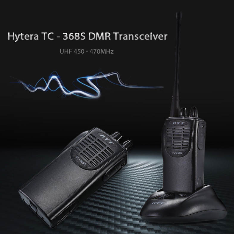 Hytera TC - 368S Portable UHF 450 - 470MHz DMR Transceiver