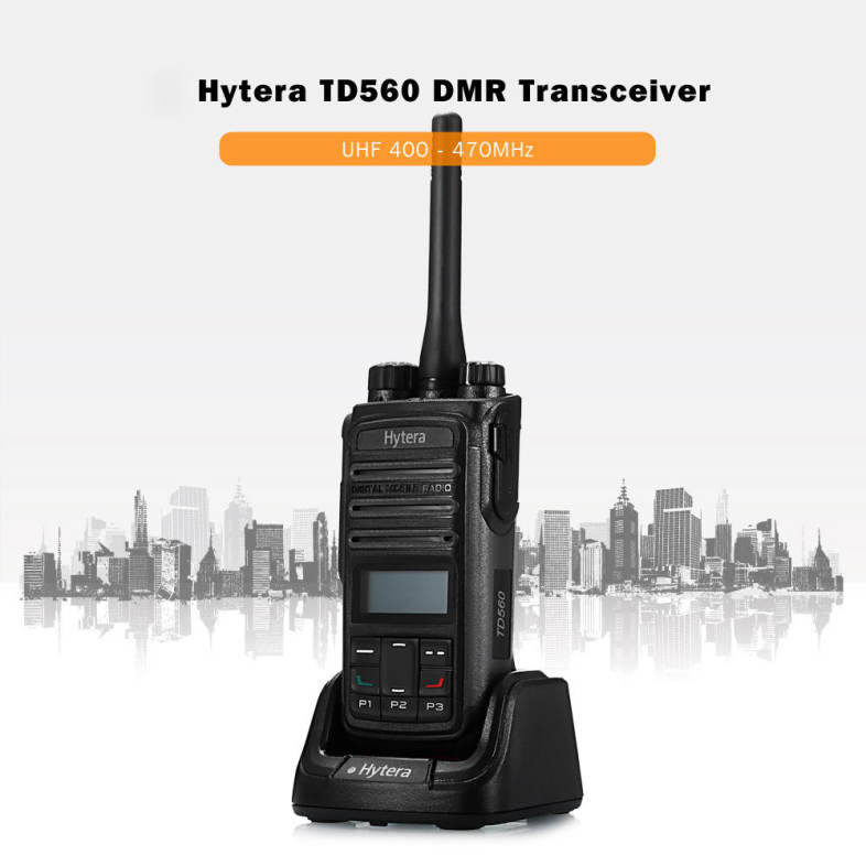 Hytera TD - 560 Portable UHF 400 - 470MHz DMR Transceiver