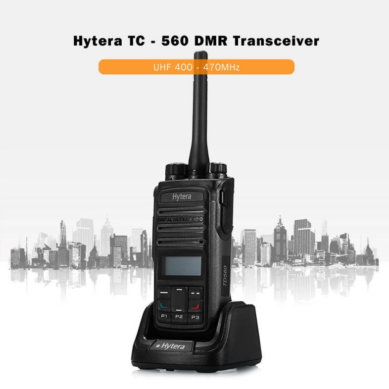 Hytera TD - 560 Portable UHF 400 - 470MHz DMR Transceiver