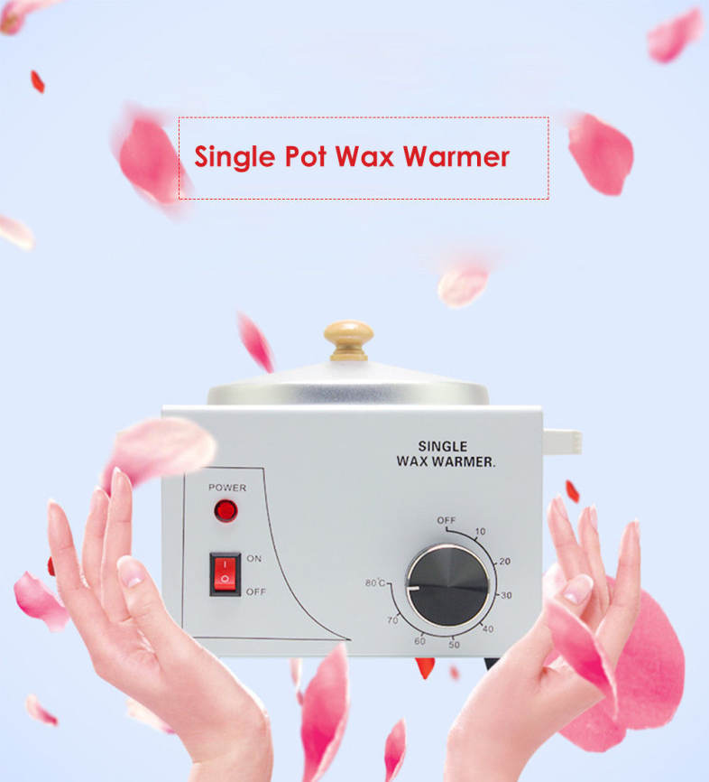 Single Pot Paraffin Heater Warmer Depilatory Machine Wax Therapy Instrument
