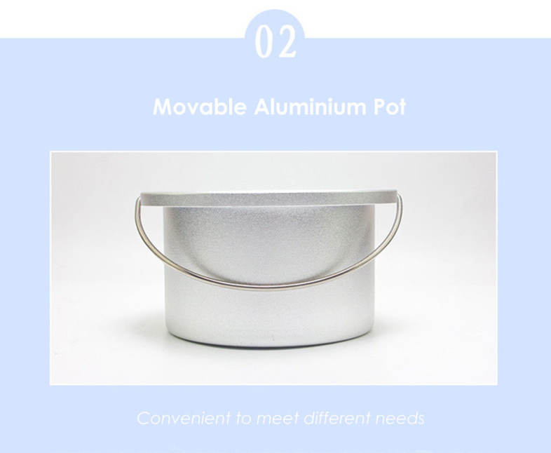 Single Pot Paraffin Heater Warmer Depilatory Machine Wax Therapy Instrument