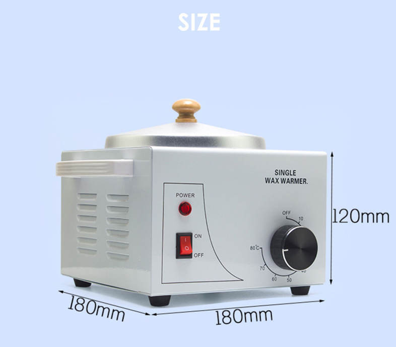 Single Pot Paraffin Heater Warmer Depilatory Machine Wax Therapy Instrument
