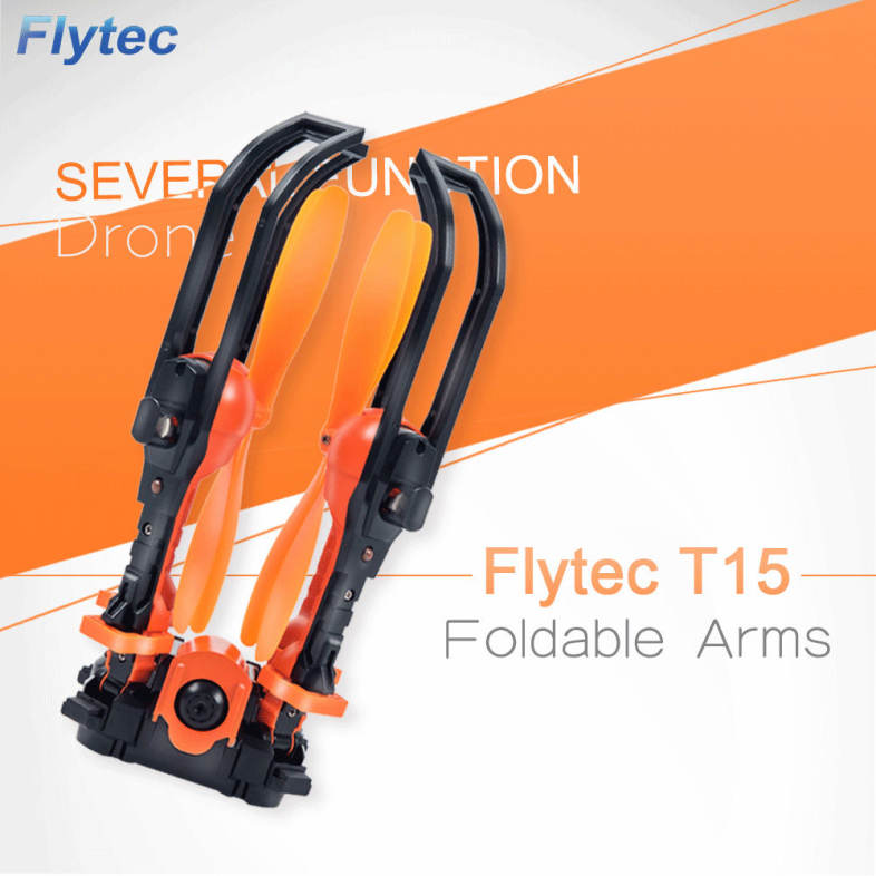 Flytec T15 Foldable 0.3MP WiFi Camera RC Quadcopter 2.4G 4CH 6-axis Gyro Headless High Hold Mode 3D Unlimited Flip Drone RTF