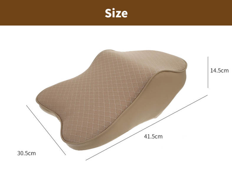 Car Seat 3D Headrest Pad Memory Foam Pillow Neck Cushion