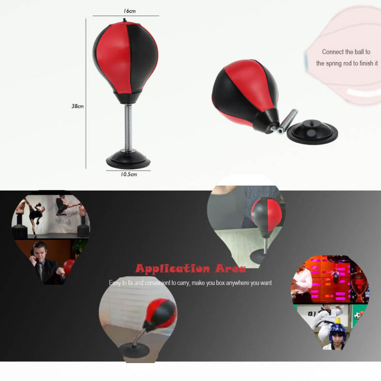 Desktop Punching Bag Adult Stress Relief Training Boxing Ball