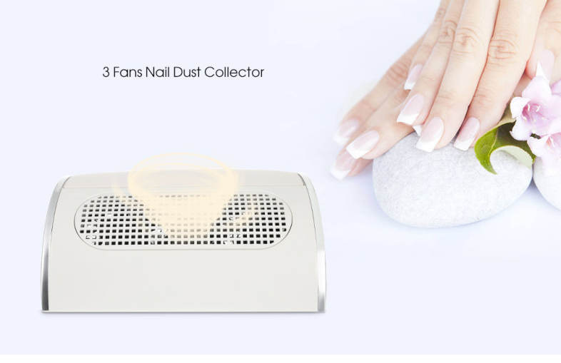 3 Fans Nail Dust Suction Collector Beauty Machine